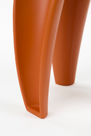 Orange Glass Side Table | Bold Monkey Hactua | Oroatrade.com