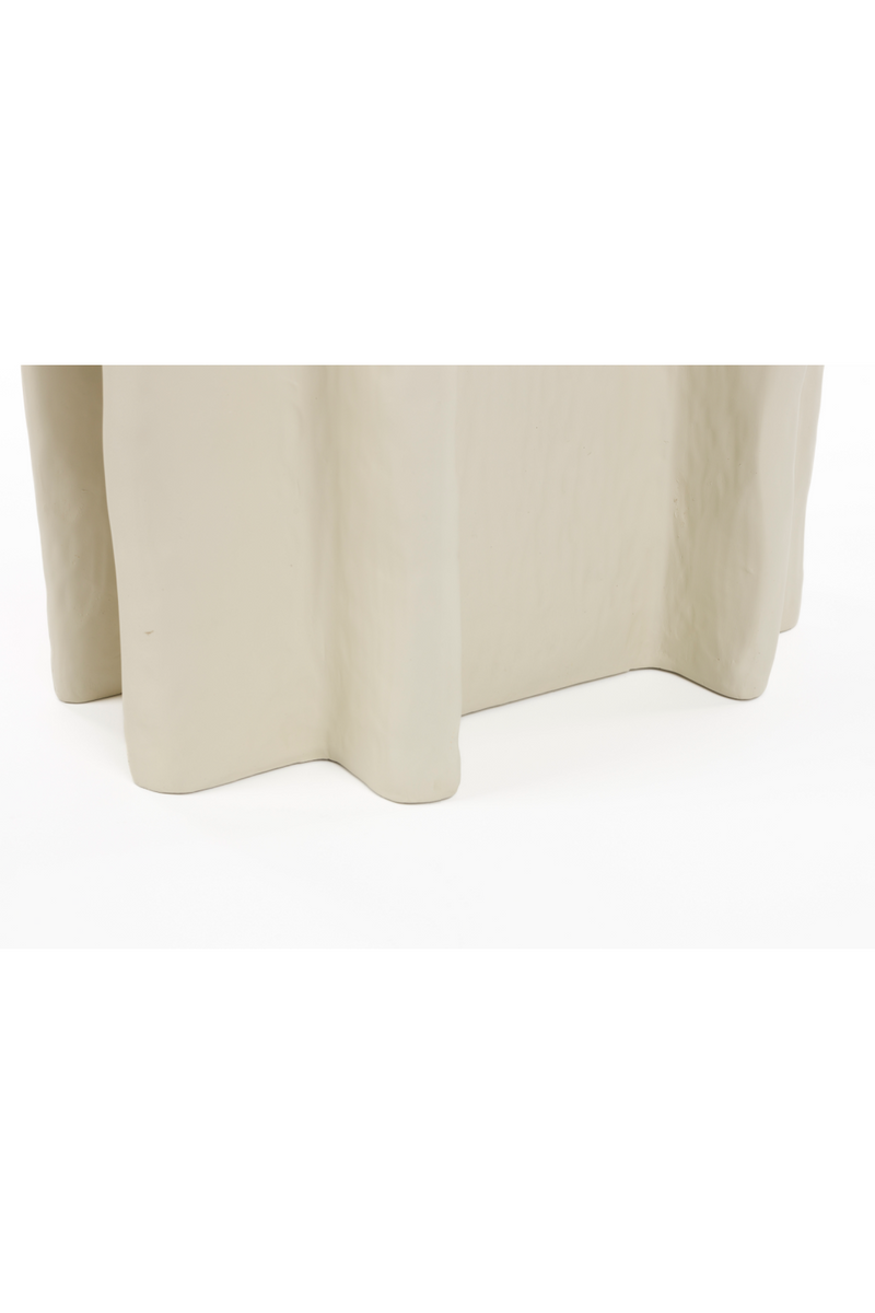 Beige Organic Side Table | Bold Monkey Born To Be Alive | Oroatrade.com