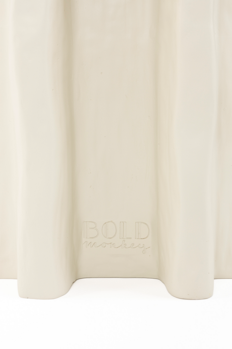 Beige Organic Side Table | Bold Monkey Born To Be Alive | Oroatrade.com