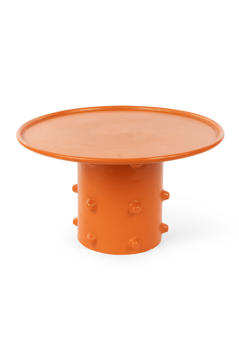 Orange Round Coffee Table | Bold Monkey Pinch Me | Oroatrade.com