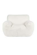 White Chunky Lounge Chair | Bold Monkey Cuddle the Yeti | Oroatrade.com