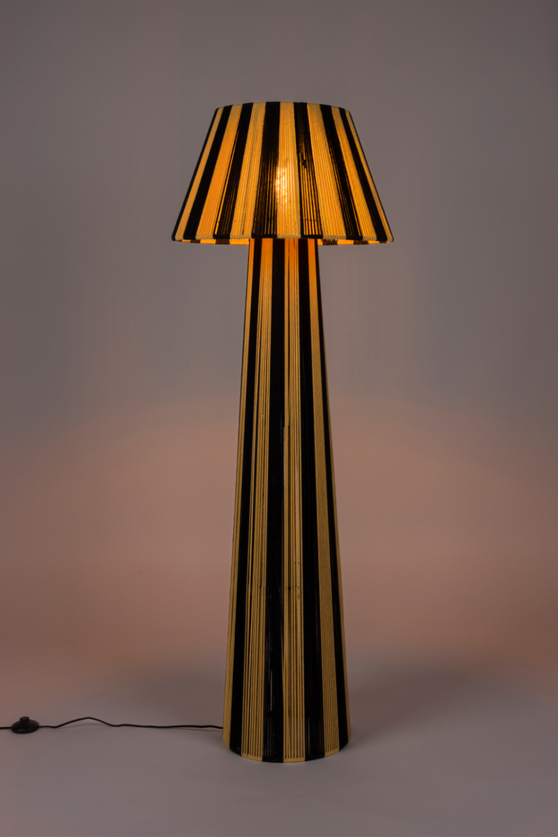 Cord Stripes Floor Lamp | Bold Monkey Stripe It Up | Oroatrade.com