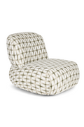 Hospitality furniture - Printed Fabric Lounge Chair - www.oroatrade.com