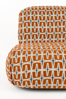Hospitality furniture - Printed Fabric Lounge Chair - www.oroatrade.com