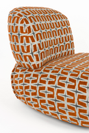 Hospitality furniture - Printed Fabric Lounge Chair - www.oroatrade.com