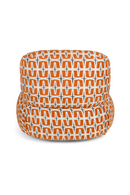 Hospitality furniture - Printed Fabric Lounge Chair - www.oroatrade.com