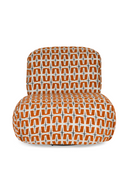 Hospitality furniture - Printed Fabric Lounge Chair - www.oroatrade.com