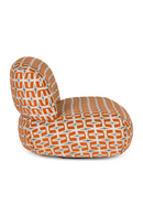 Hospitality furniture - Printed Fabric Lounge Chair - www.oroatrade.com