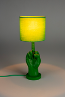 Green Statement Table Lamp | Bold Monkey "What If" | Oroatrade.com
