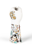 Handpainted Ceramic Fist Vase | Bold Monkey Liberty Matters | Oroatrade.com