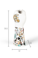 Handpainted Ceramic Fist Vase | Bold Monkey Liberty Matters | Oroatrade.com