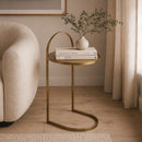 U Base Metal End Table | By-Boo Garcon
