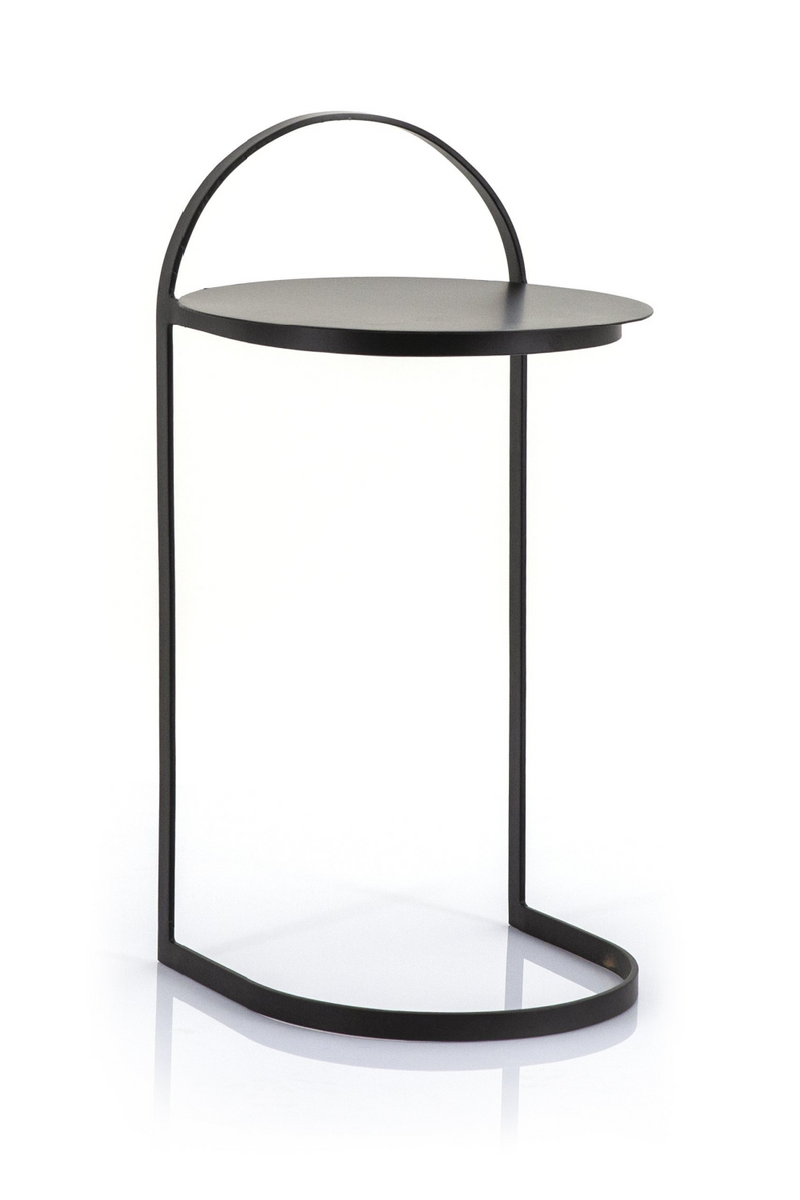 U Base Metal End Table | By-Boo Garcon | Oroatrade.com