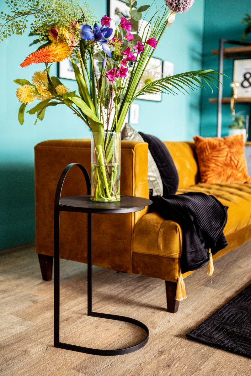 U Base Metal End Table | By-Boo Garcon | Oroatrade.com