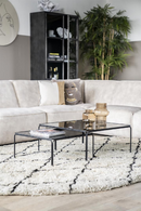 Natural & Black Diamond Rug | By-Boo Rox | Oroatrade.com