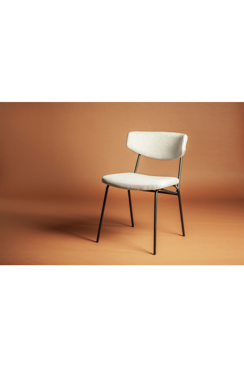 Taupe Upholstered Dining Chairs (2) | By-Boo Crockett | Oroatrade.com