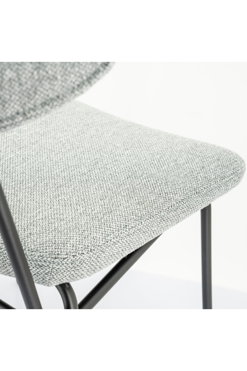 Gray Upholstered Dining Chairs (2) | By-Boo Crockett | Oroatrade.com