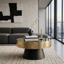 Contemporary Round Coffee Table | By-Boo Bunga