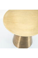 Brass Pedestal Side Table | By-Boo Mastic | Oroatrade.com