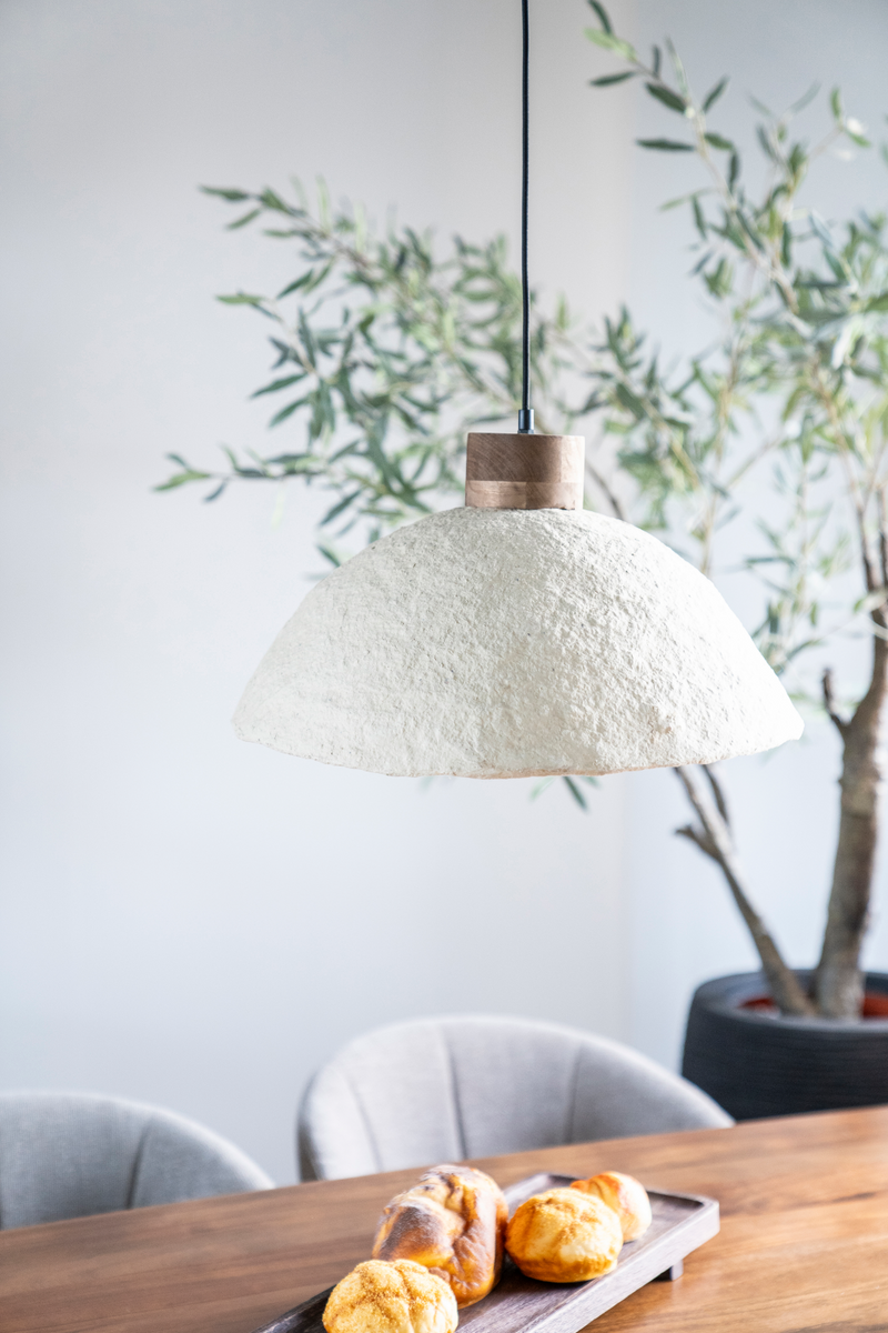 Paper Mache Pendant Lamp L | By-Boo Sana | Oroatrade.com