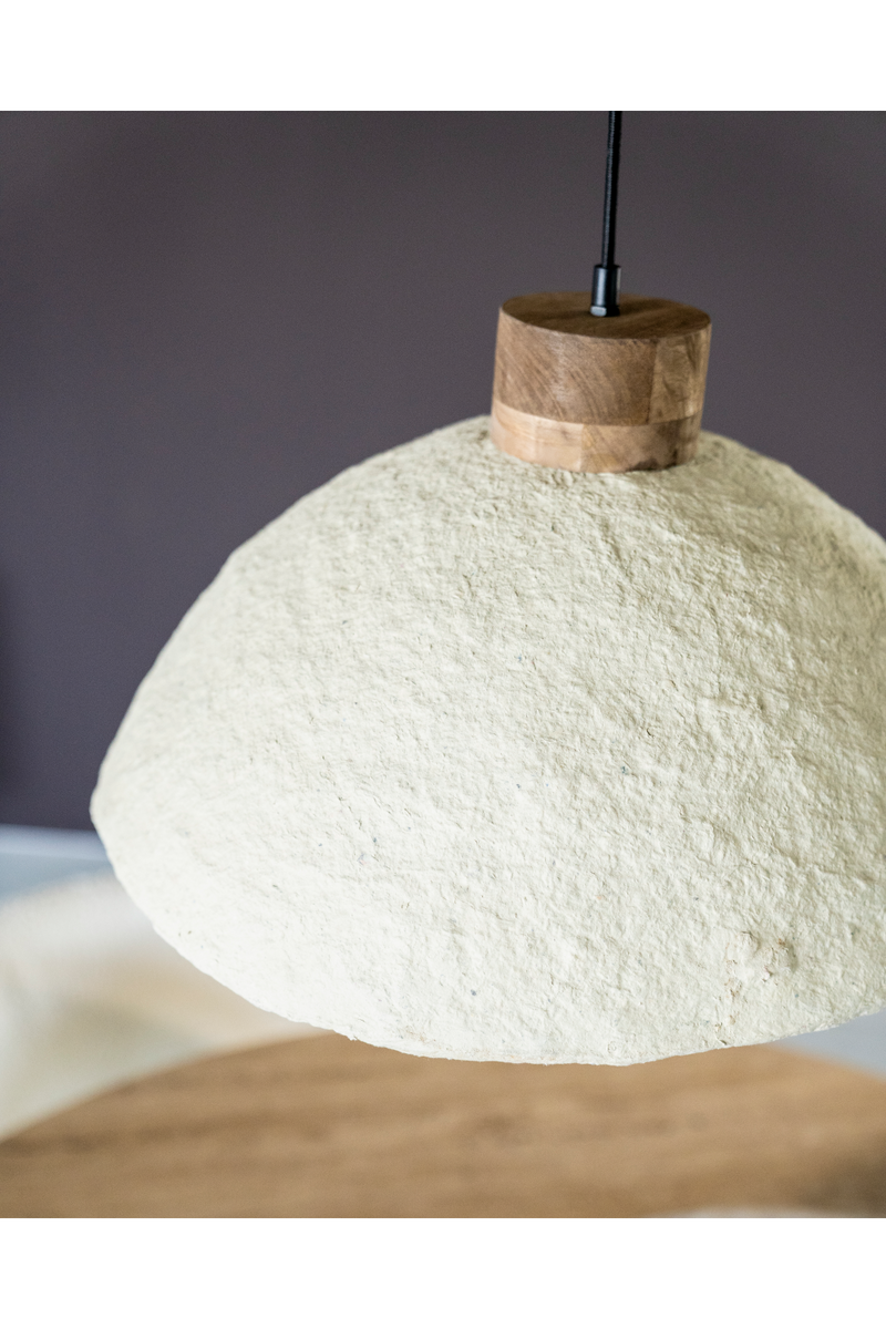 Paper Mache Pendant Lamp L | By-Boo Sana | Oroatrade.com