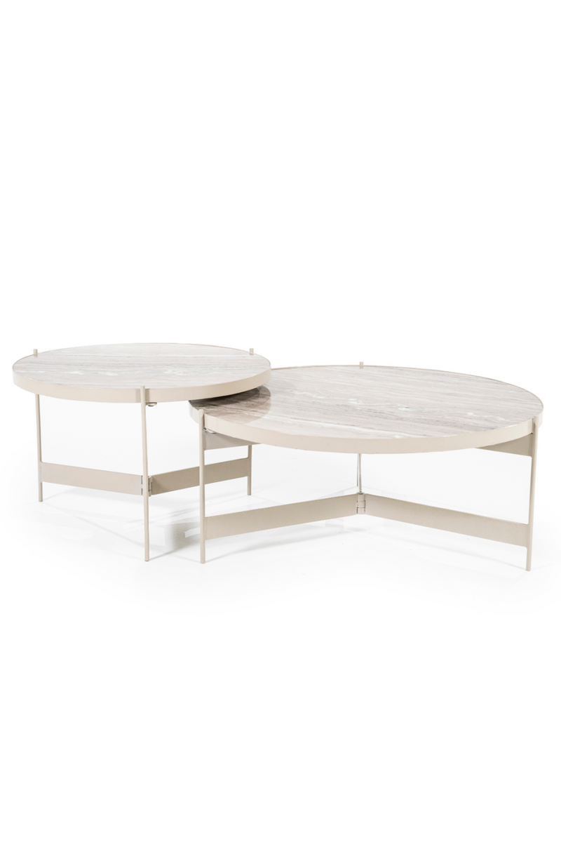 White Modern Coffee Table Set (2) | By-Boo Sib | Oroatrade.com