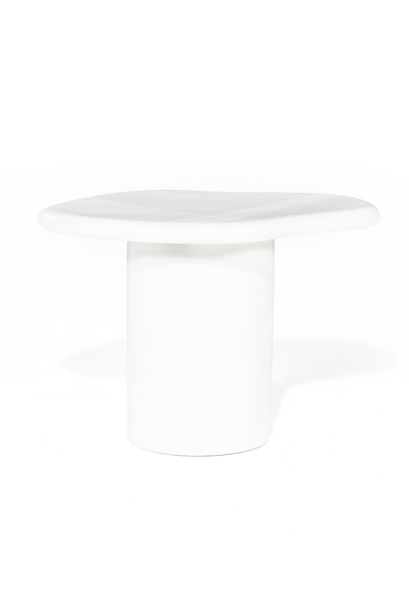 White Organic Side Table | By-Boo Seki | Oroatrade.com