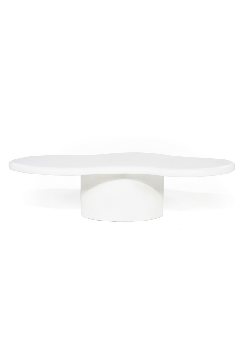 White Organic Coffee Table | By-Boo Seki | Oroatrade.com