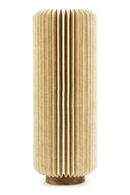 Fluted Linen Floor Lamp | By-Boo Zuki | Oroatrade.com
