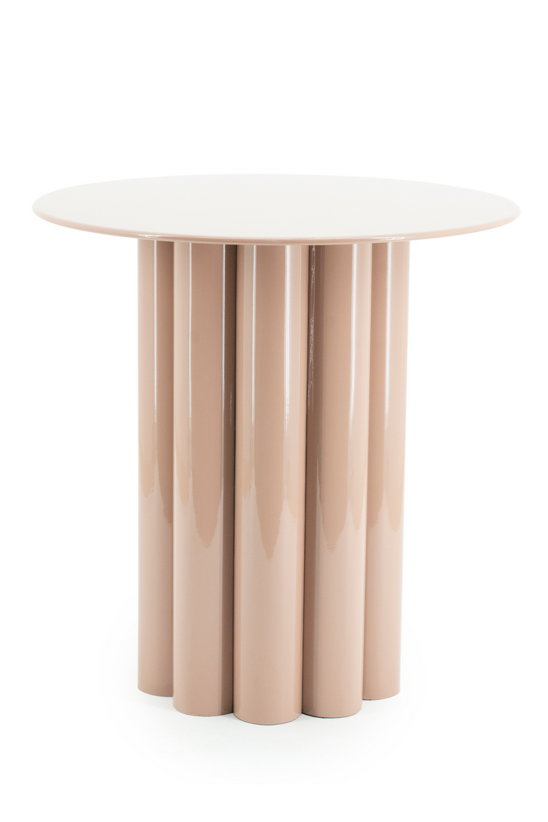Metal Round Side Table | By-Boo Olympa | Oroatrade.com