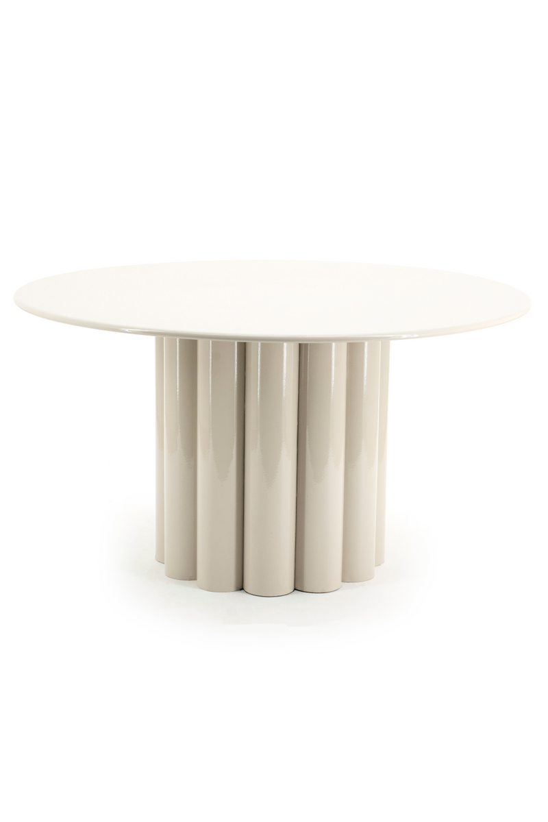 Metal Round Coffee Table | By-Boo Olympa | Oroatrade.com