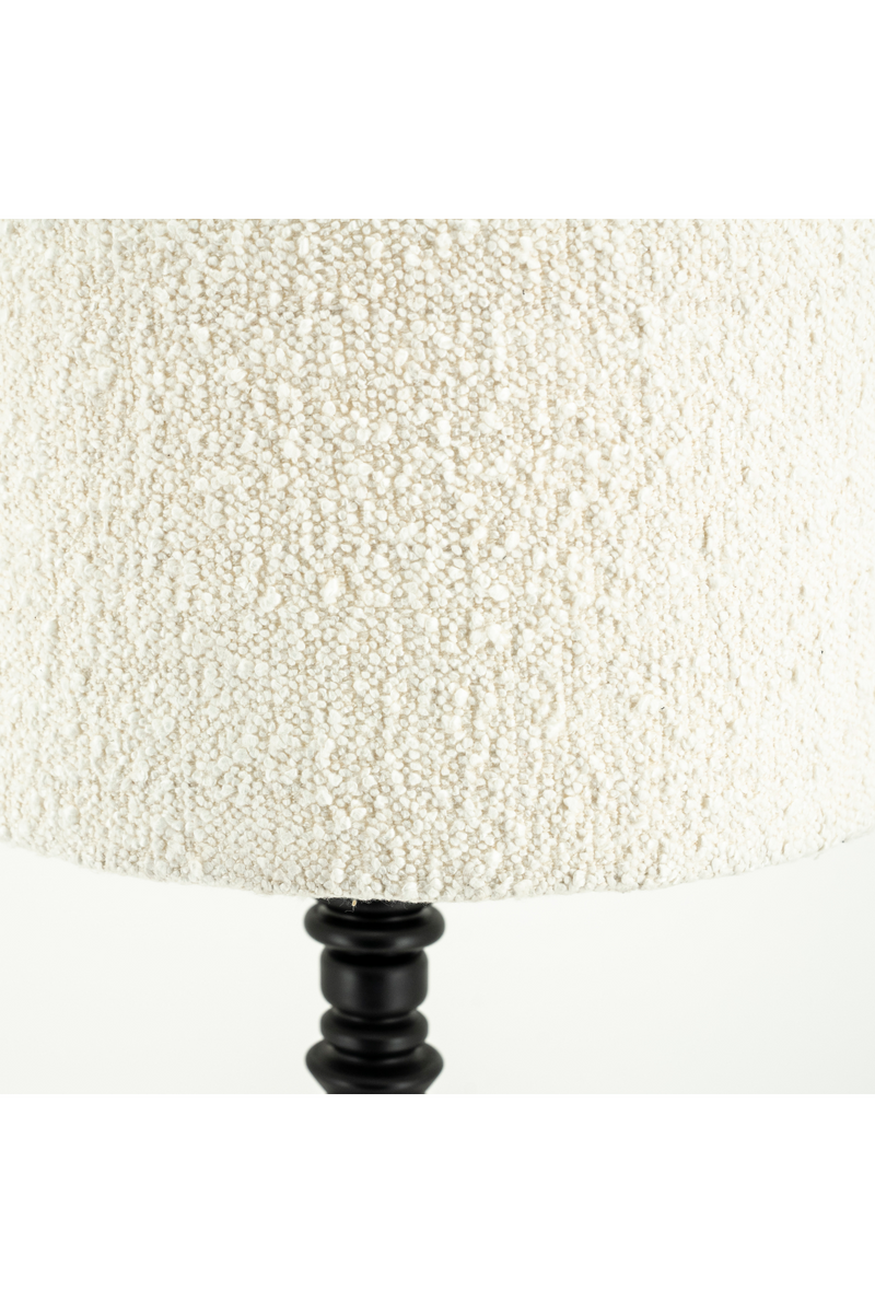 White Fabric Shade Floor Lamp | By-Boo Pulse | Oroatrade.com