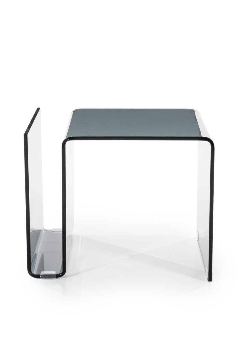 Glass Modern Side Table | By-Boo Shadow | Oroatrade.com