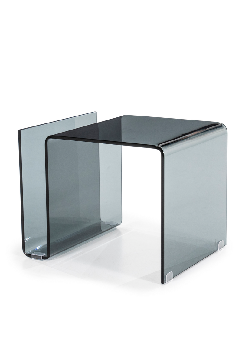 Glass Modern Side Table | By-Boo Shadow | Oroatrade.com