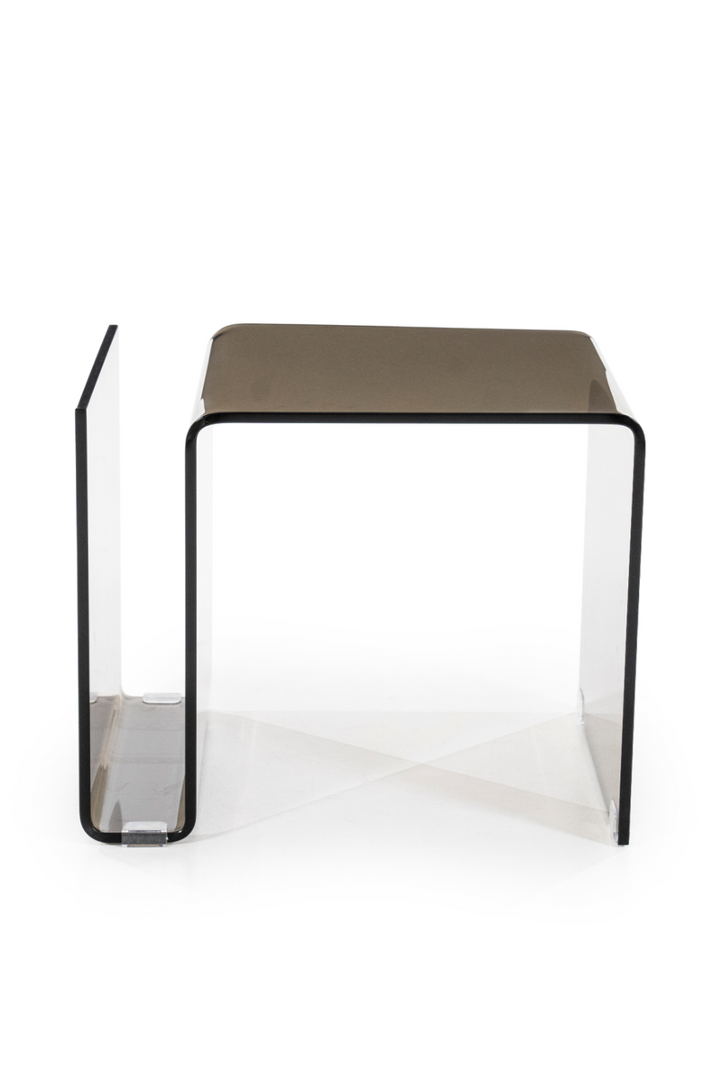 Glass Modern Side Table | By-Boo Shadow | Oroatrade.com