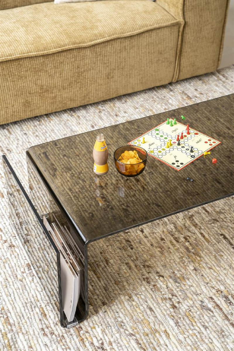 Glass Modern Coffee Table | By-Boo Shadow | Oroatrade.com