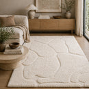 White Wool Blend Rug | By-Boo Kala