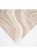 Beige Swirl Wool Rug | By-Boo Soil | Oroatrade.com
