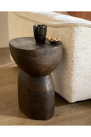Organic-Shaped Wooden Side Table | By-Boo Cobble | Oroatrade.com