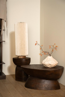 Organic-Shaped Wooden Side Table | By-Boo Cobble | Oroatrade.com