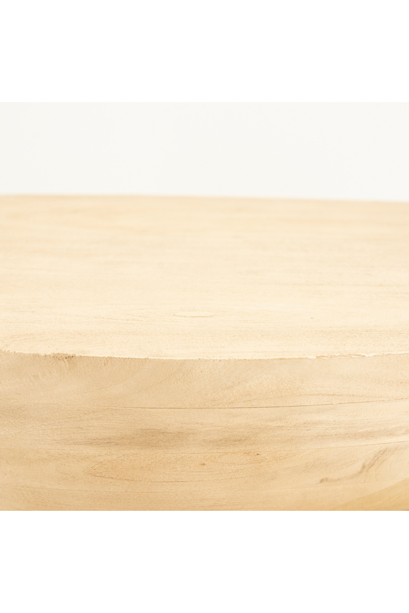 Wooden Organic Coffee Table | By-Boo Cobble | Oroatrade.com