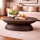Wooden Organic Coffee Table | By-Boo Cobble