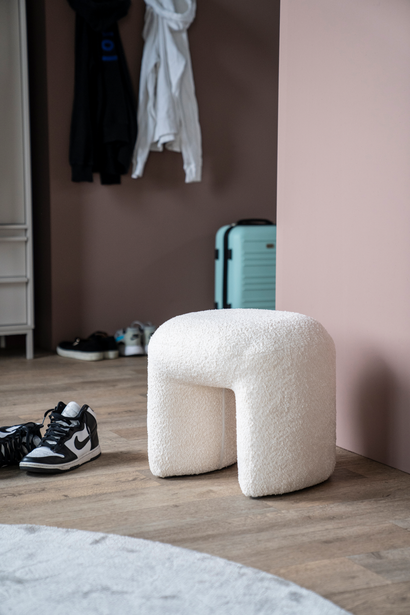 Upholstered Modern Stool | By-Boo Sahi | Oroatrade.com