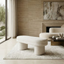 Upholstered Oval Bench | By-Boo Rama