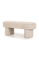 Upholstered Oval Bench | By-Boo Rama | Oroatrade.com