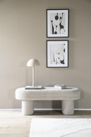 Upholstered Oval Bench | By-Boo Rama | Oroatrade.com