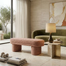 Upholstered Oval Bench | By-Boo Rama