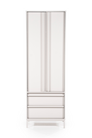 White Metal Cabinet | By-Boo Boaz | Oroatrade.com