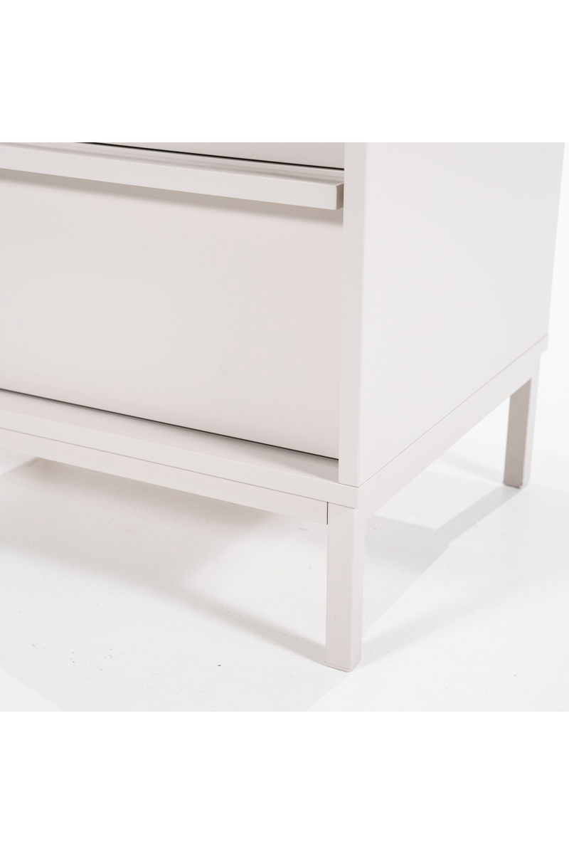 White Metal Cabinet | By-Boo Boaz | Oroatrade.com