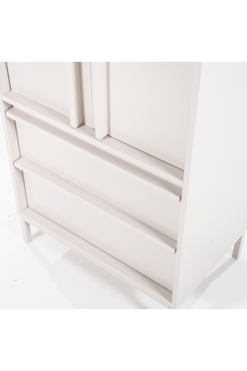 White Metal Cabinet | By-Boo Boaz | Oroatrade.com